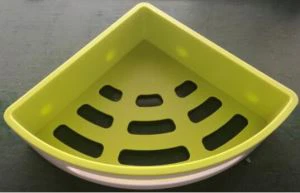 ABS-muovinen kolmiomainen suihkukori